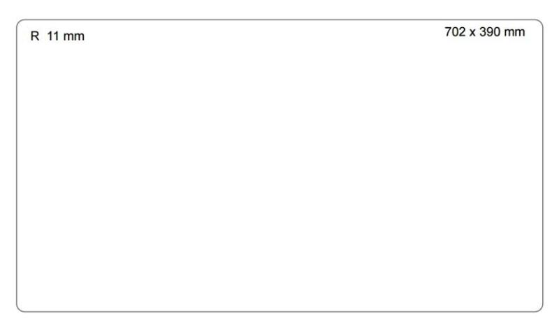 Quadri Newport II Dubbele Witte Graniet Onderbouw Spoelbak 702 x 390 mm met Gouden plug 1208971378