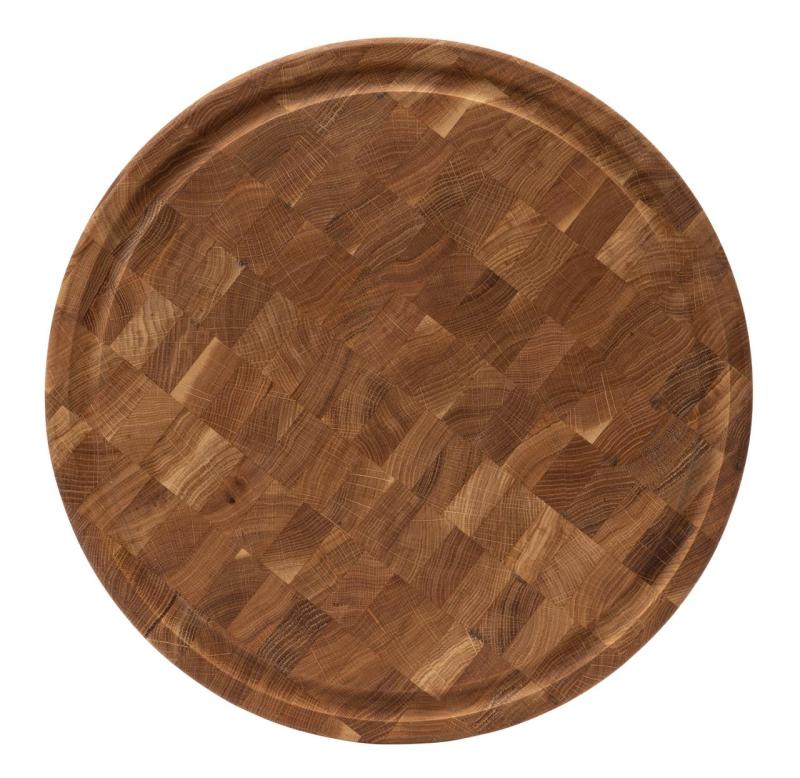 Woodsea Woodstone Oak round - Eiken Houten ronde Snijplank Ø42cm 1208971525
