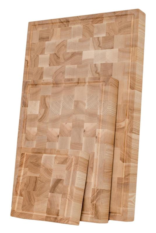 Woodsea Woodstone Ash S -  Essen Houten Snijplank Vierkant 20x20cm 1208971526