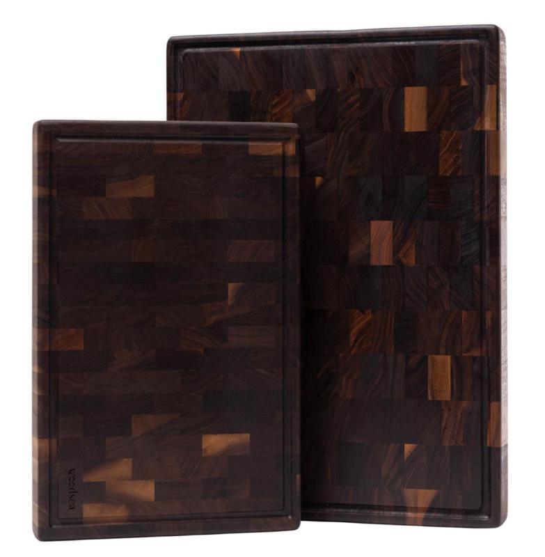 Woodsea Woodstone Walnut S -  Walnoot Houten Snijplank  40x26cm 1208971529