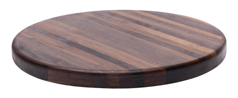 Woodsea Butcher Round  -  Walnoot Houten Snijplank Rond Ø50 cm 1208971533