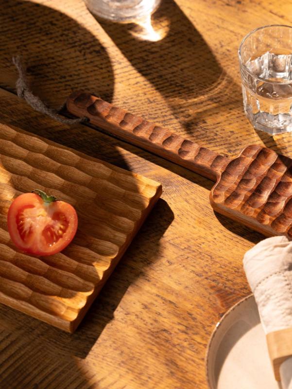 Woodsea Dunes Oak S - Eikenhouten Dunes snijplank  27x20cm 1208971545