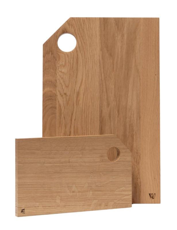 Woodsea Classic Mini - Eikenhouten Snijplank 25×15 cm 1208971551