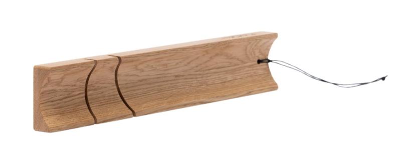 Woodsea Pocket Slice - Essenhouten snij- en serveerplank 30×5 cm 1208971571