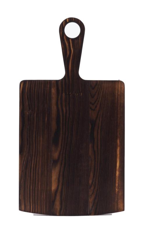 Woodsea Pine Burned S - Dennenhouten snijplank 20x38cm 1208971575