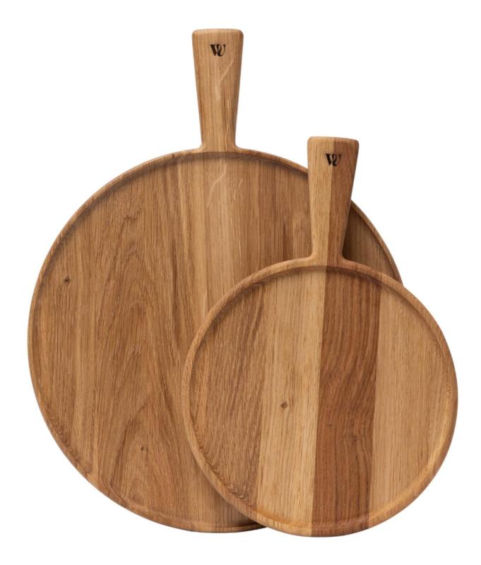 Woodsea Pizza L - Eikenhouten Pizzaplank Rond Ø35 cm 1208971583