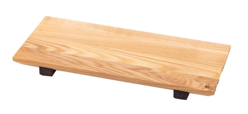 Woodsea Sushi M - Essenhouten Sushiplank met walnotenhouten pootjes 30x17 cm 1208971585