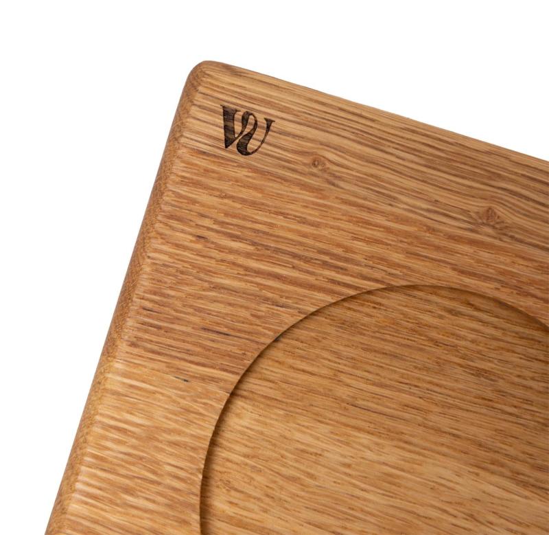 Woodsea Breakfast - Eikenhouten Serveerplank 38x15 cm 1208971586