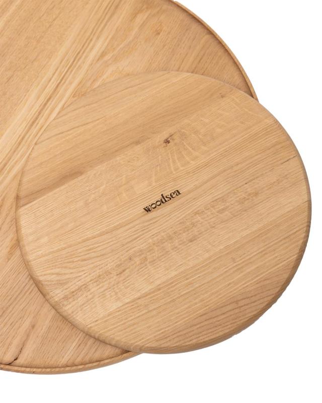 Woodsea Serving L - Eikenhouten Dienblad Rond Ø45 cm 1208971588