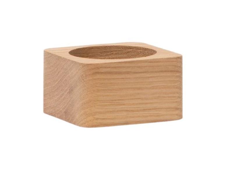 Woodsea Napkin Ring Oak - Eikenhouten Servetring 5x5 cm 2 stuks 1208971602