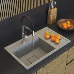 Graniteland Seta Granieten Beige Zand Spoelbak opbouw 80x50 cm1208971620