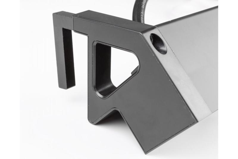 Basco meubelaansluiting, 3 x geaarde stopcontact, USB A+C, 1,5m kabel, zwart met montage