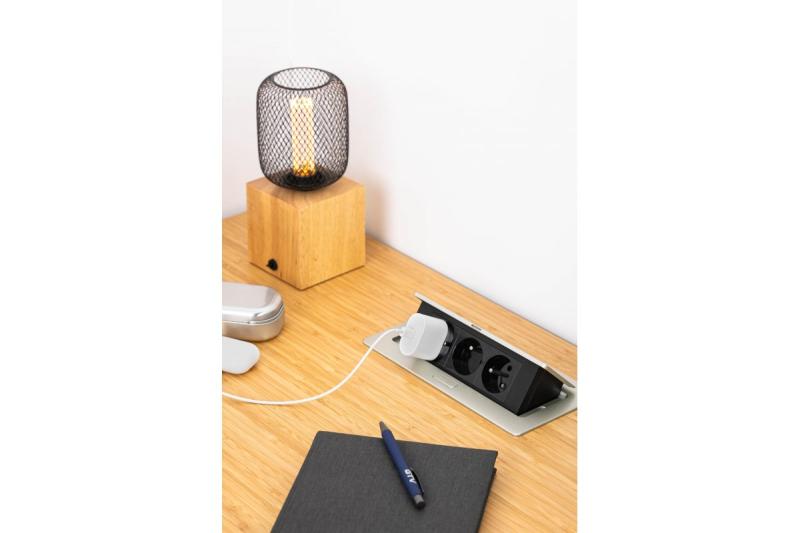 SOFT uittrekbaar stopcontact, stroomkabel 1,5m