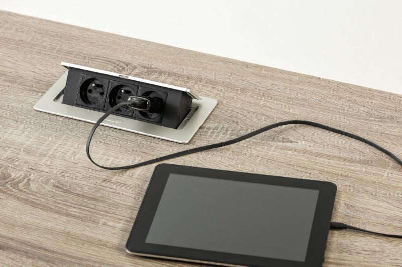 SOFT uittrekbaar stopcontact, stroomkabel 1,5m