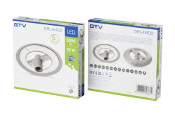 LED tuin-park armatuur ORLANDO, 50 W, 5000 lm, 4000K, AC180-250V, IP65