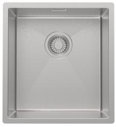 Pure.Sink Luxion RVS spoelbak 36x40 cm onderbouw, vlakinbouw en opbouw  PLX3640-02