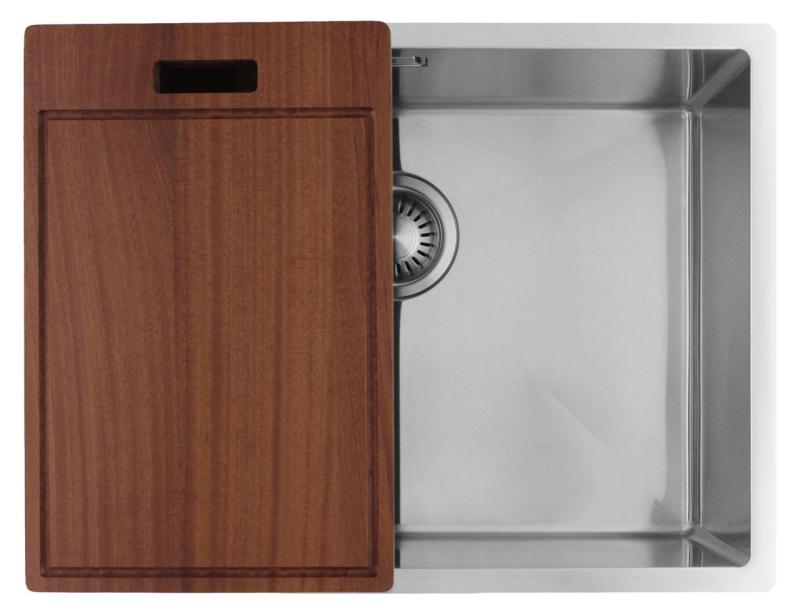 Pure.Sink Luxion Stainless steel sink 55x40 cm undermount, flush mount, and top mount PLX5540-02