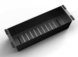 Pure.Sink Luxion Zwarte inzetbak voor spoelbak PLXCOL-63