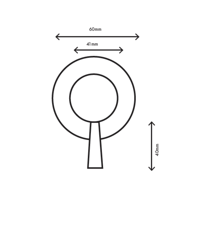 MURO TUA muur inbouw mengkraan chroom M1.B31.R.CR