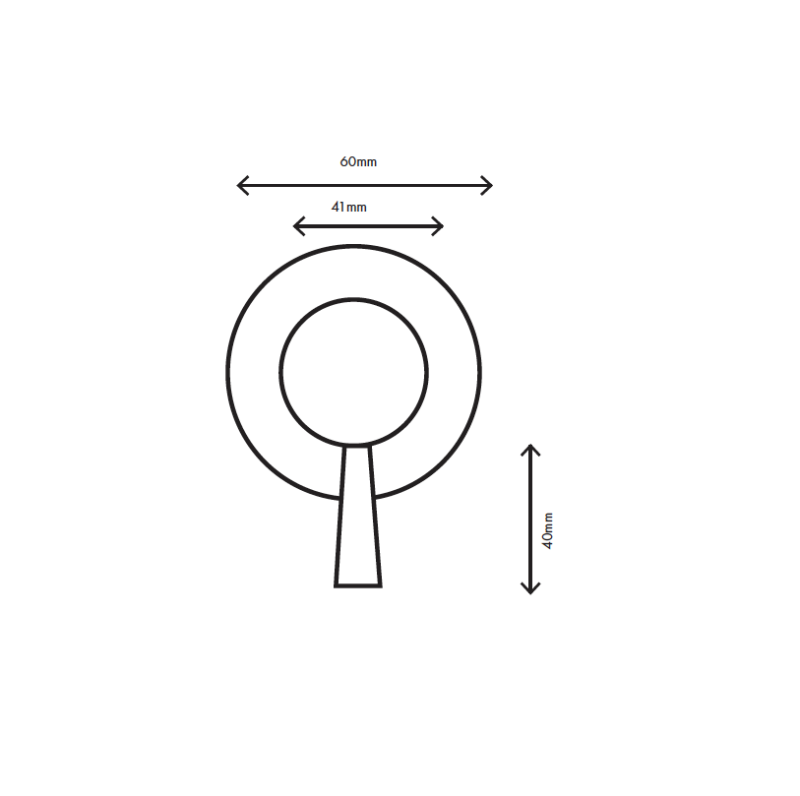 MURO TUA inbouw 3-weg omsteller chroom M1.B33.3.CR