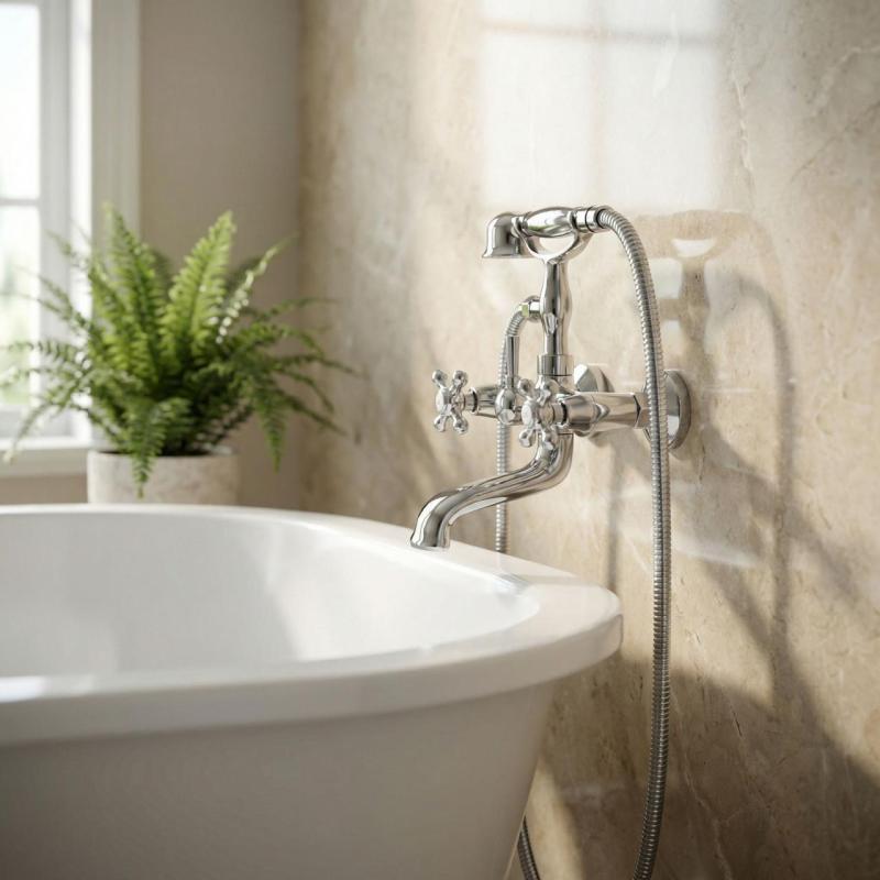 Aquanello Heritage Collection Doucheslang  150cm Chroom CR-9002-HC