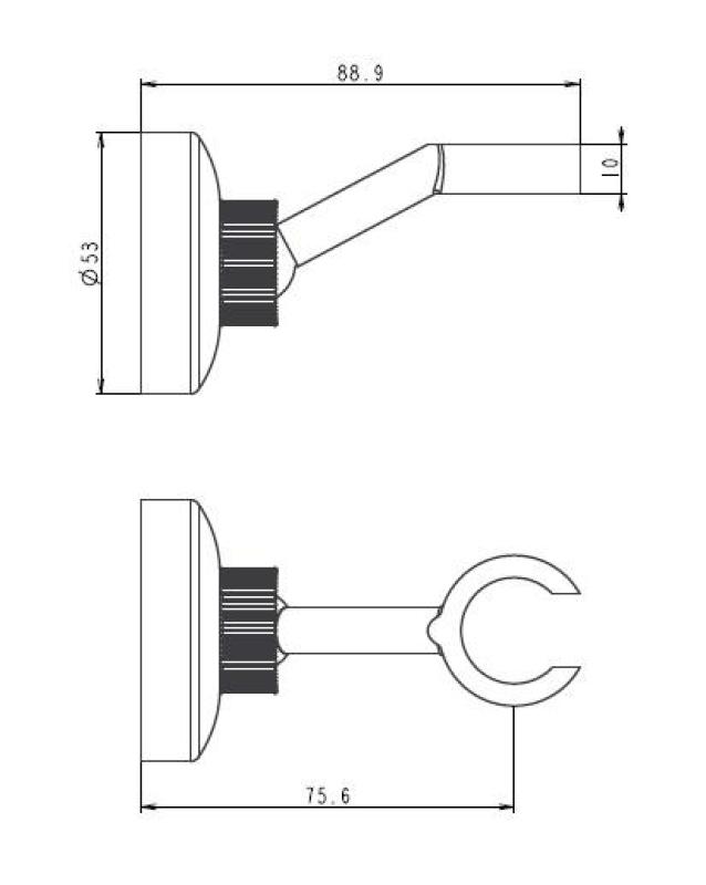 Aquanello Heritage Collection Klassieke Handdouchehouder Chroom CR-9003-HC