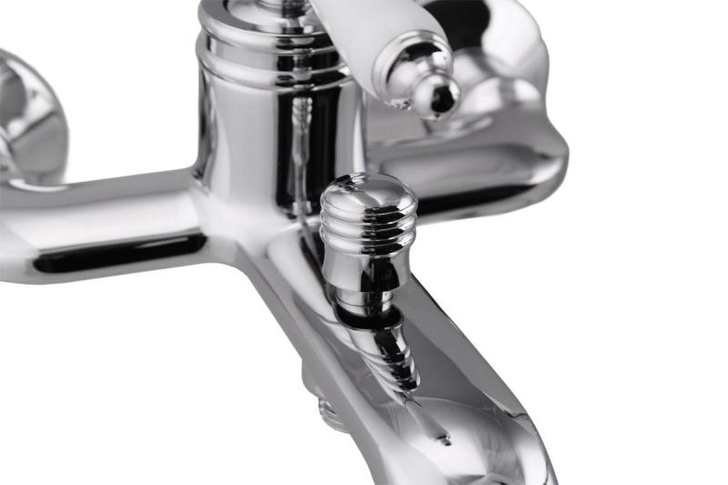 Aquanello Heritage Manor Classic Bath Mixer Tap Chrome CR-3001-HM