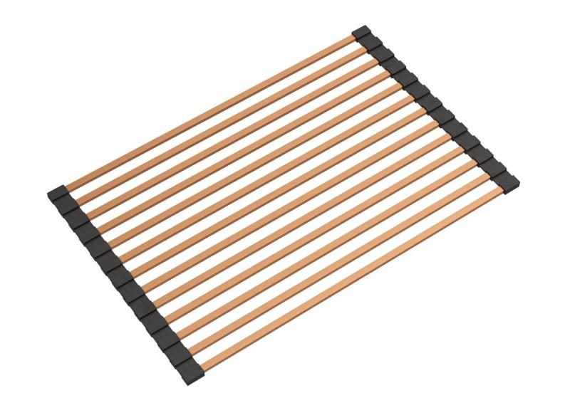 Ausmann Mosel Combinatieset Spoelbak PVD Koper 50x40 cm met Keukenkraan, Zeepdispenser en Rolmat 1208972563