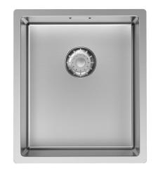 Pure.Sink Comfort RVS spoelbak 34x40 cm onderbouw, vlakbouw en opbouw PCM3440-02