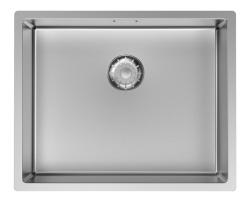 Pure.Sink Comfort RVS spoelbak 50x40 cm 10mm radius onderbouw, vlakbouw en opbouw PCM5040-02